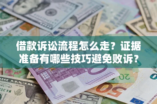 武汉借款诉讼流程怎么走？证据准备有哪些技巧避免败诉？