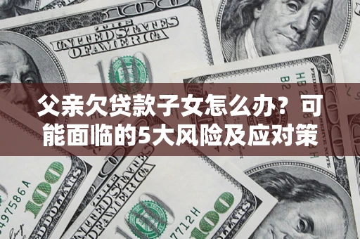 武汉父亲欠贷款子女怎么办?可能面临的5大风险及应对策略 武汉父亲欠贷款子女怎么办?可能面临的5大风险及应对策略