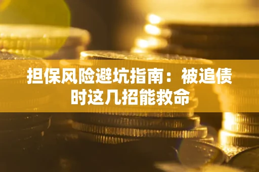 武汉担保风险避坑指南：被追债时这几招能救命