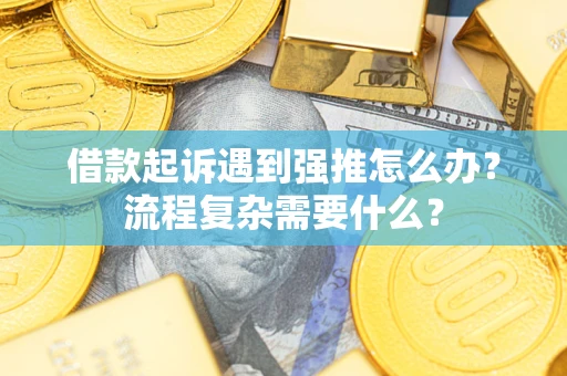 武汉借款起诉遇到强推怎么办？流程复杂需要什么？
