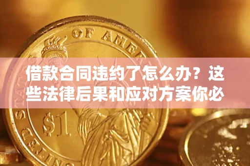 武汉借款合同违约了怎么办？这些法律后果和应对方案你必须知道