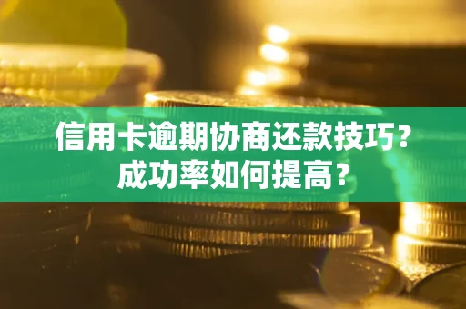 武汉信用卡逾期协商还款技巧？成功率如何提高？