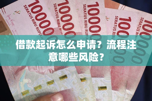 武汉借款起诉怎么申请？流程注意哪些风险？